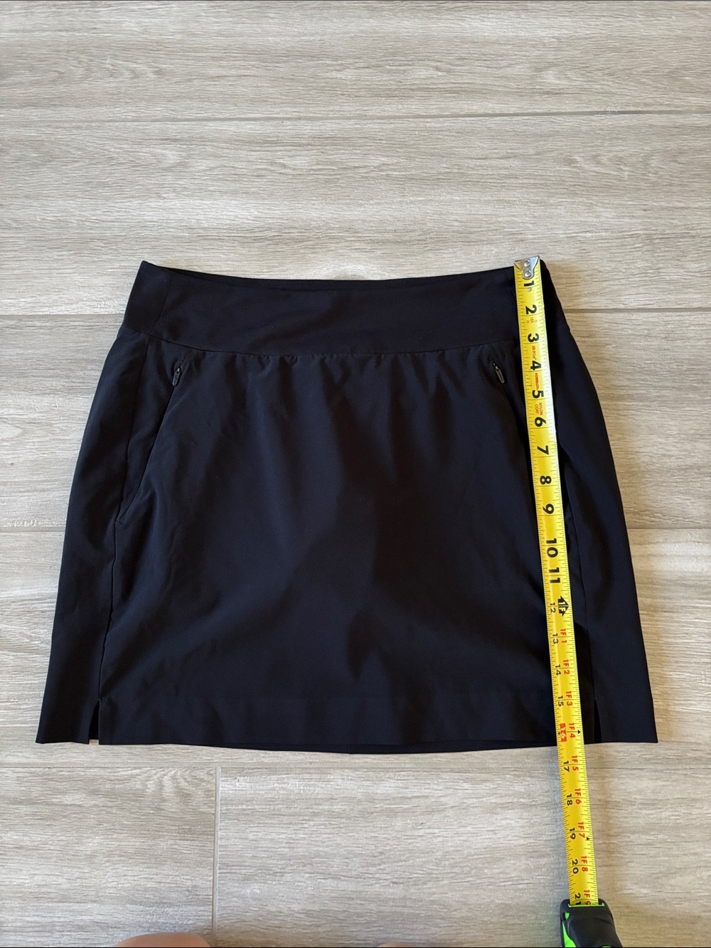 Athleta Black SoHo Athletic Skirt Skort Size 6 - Picture 4 of 8